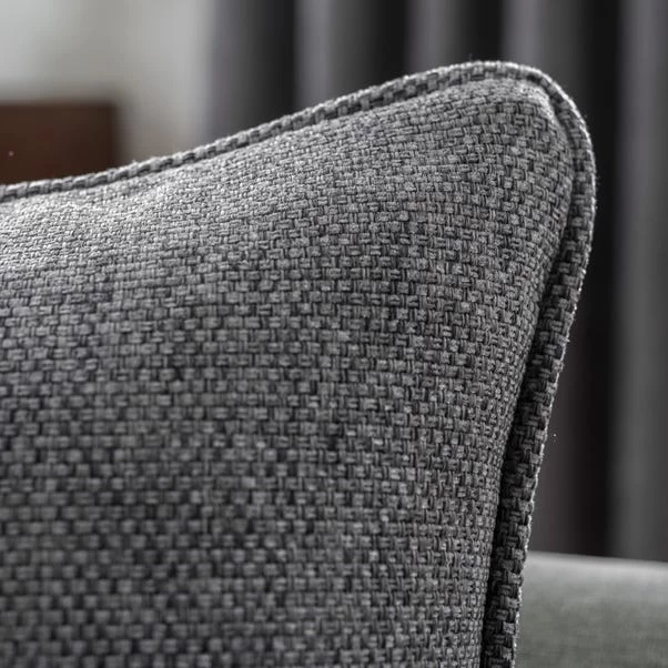 Luxury Collection Oxford Grey Chenille Cushion - Image 2