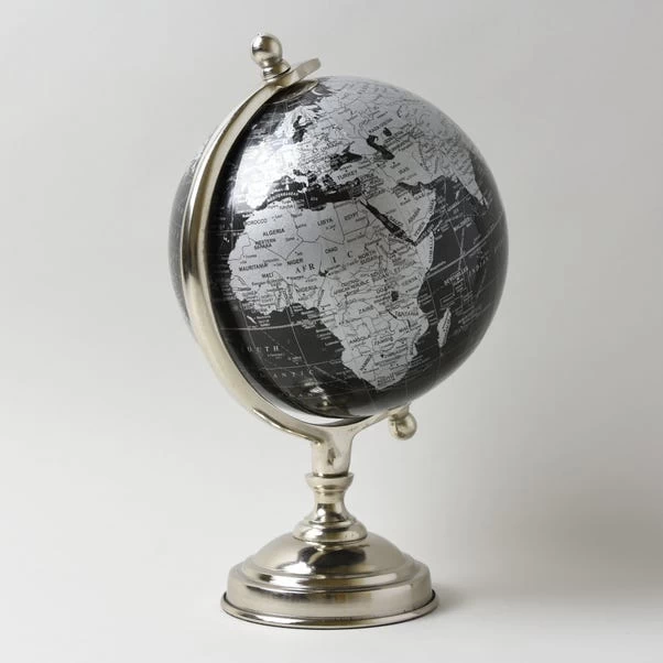Decor Black And Silver Globe - Image 3