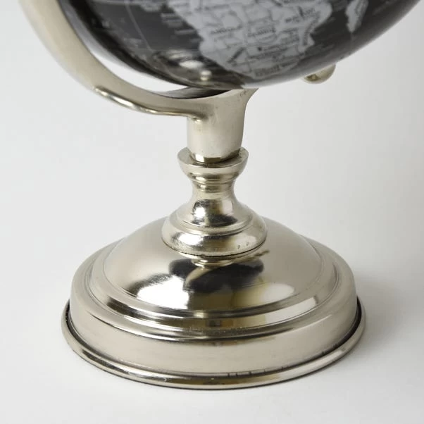 Decor Black And Silver Globe - Image 5