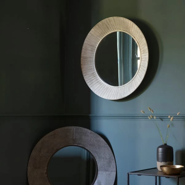 Cedar & Sage Windsor Round Wall Mirror, 81cm - Image 3