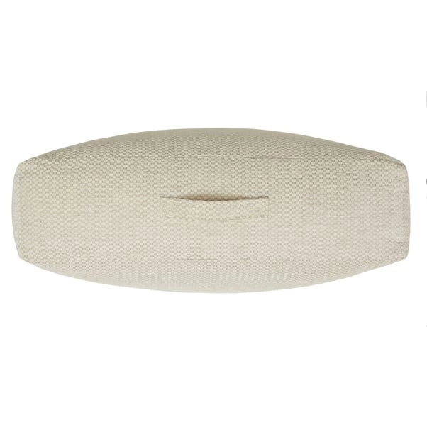 Chenille Natural Slub Floor Cushion - Image 3