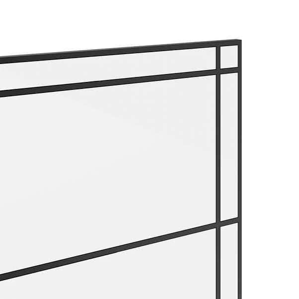 Dunelm Apartment Full Length Mirror, Black 180x80cm - Image 3