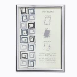 Dunelm Chrome Easy Frame 7" X 5" (18cm X 12cm)