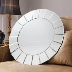 Cedar & Sage Kempton Round Wall Mirror, 70cm