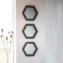 Cedar & Sage Set Of 3 Waldorf Wall Mirrors