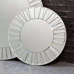 Cedar & Sage Ripley Round Wall Mirror, 61cm