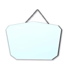 Dunelm Wall Hanging Mirror, 70x50cm