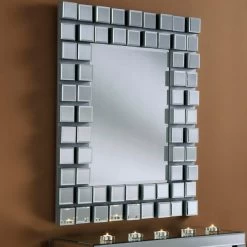 Yearn Mirrors Yearn Block Mirror Silver