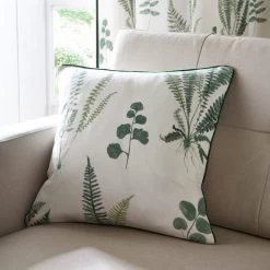Dunelm Fern Green Cushion