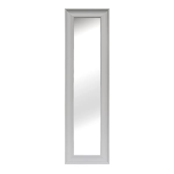 Dunelm Midi Leaner Mirror, White 172x50cm - Image 2