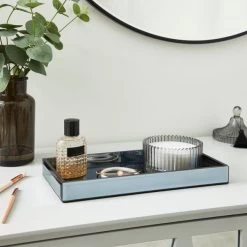 Dunelm Smoke Mirror Tray