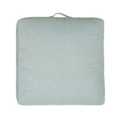 Chenille Duck Egg Slub Floor Cushion