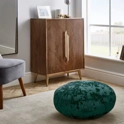 Dunelm Crushed Velvet Floor Cushion