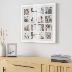 Dunelm White Square Multi App Photo Frame