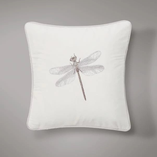 Dunelm Dragonfly Piped Cushion - Image 2