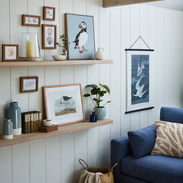 Dunelm Churchgate Wood Glass Hurricane 26cm - Image 5