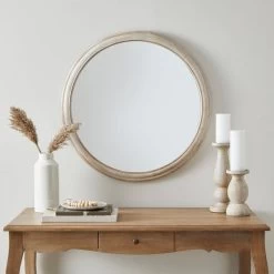 Churchgate Round Wall Mirror, 80cm