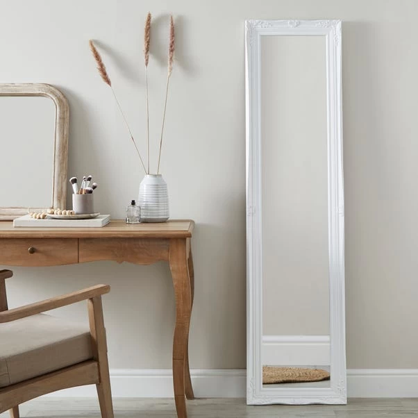 Dunelm Swept Small Leaner Mirror, 43x164cm