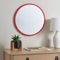 Dunelm Kid's Elements Round Wall Mirror, 40cm
