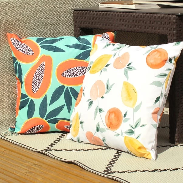Riva Home Les Fruits Mulitcoloured Outdoor Cushion - Image 2