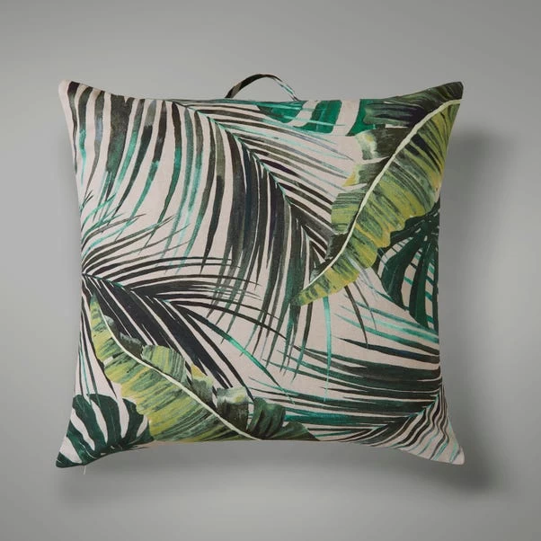 Dunelm Palm Print Floor Cushion - Image 2