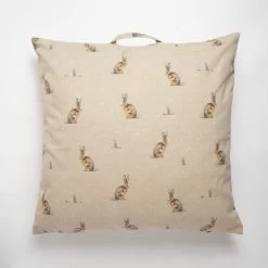 Dunelm Hares Floor Cushion