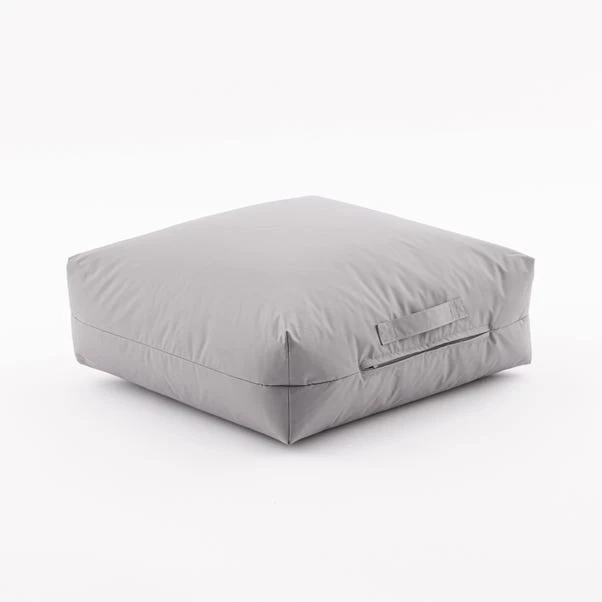 Dunelm Outdoor Grey Square Floor Cushion - Image 3