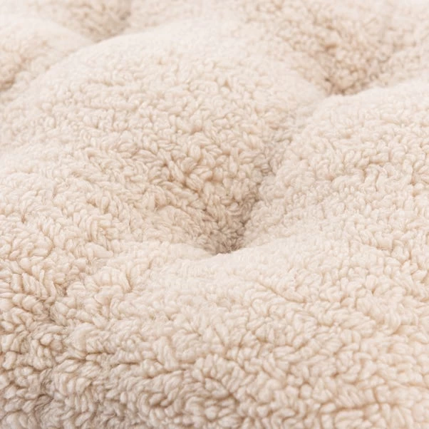 Dunelm Faux Shearling Seat Pad - Image 6