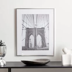 Dunelm Skinny Metal Poster Frame 20" X 16" (50cm X 40cm)