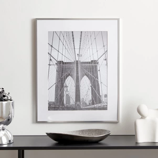 Dunelm Skinny Metal Poster Frame 20" X 16" (50cm X 40cm)