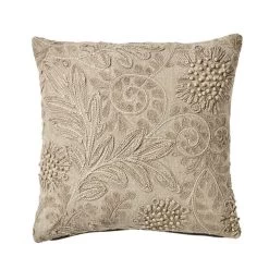 Churchgate Hemington Washed Embroidered Cushion