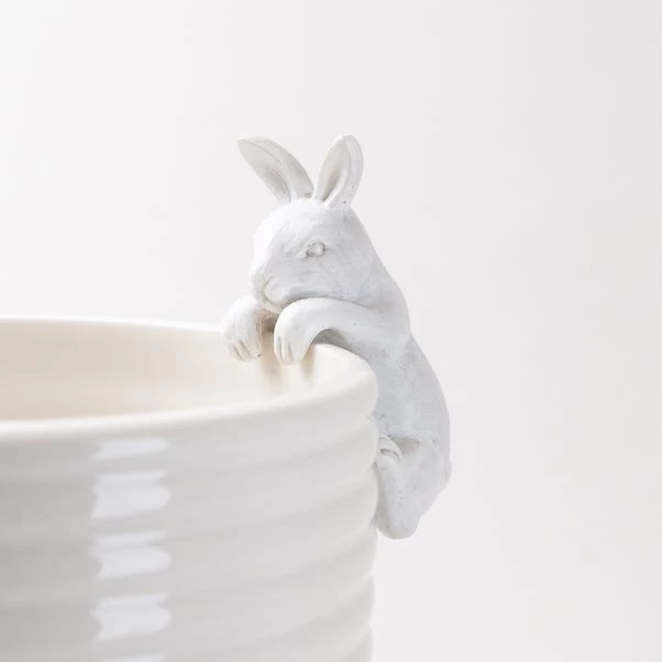 Dunelm Plant Pot Climber Rabbit