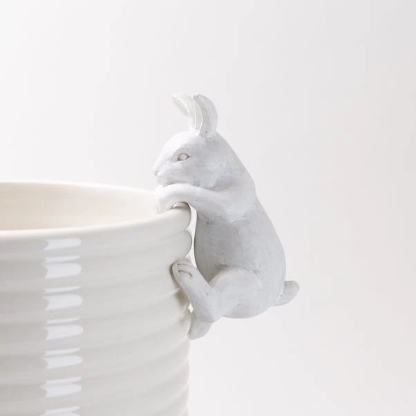 Dunelm Plant Pot Climber Rabbit - Image 2