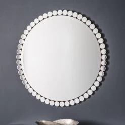 Cedar & Sage Asha Round Wall Mirror, 90cm