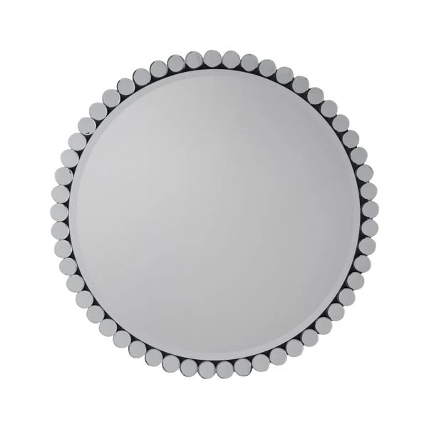 Cedar & Sage Asha Round Wall Mirror, 90cm - Image 2