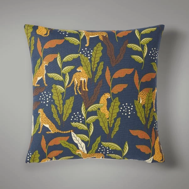 Dunelm Printed Jungle Cushion Cover