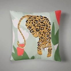 Elements Leopard Cushion