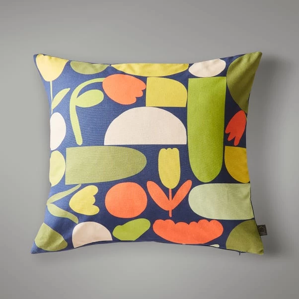 Elements Floral Geo Cushion