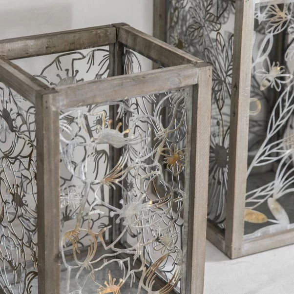 Cedar & Sage Kingswood Lantern Natural Grey - Image 2