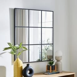 Dunelm Apartment Window Mirror, 85x70cm