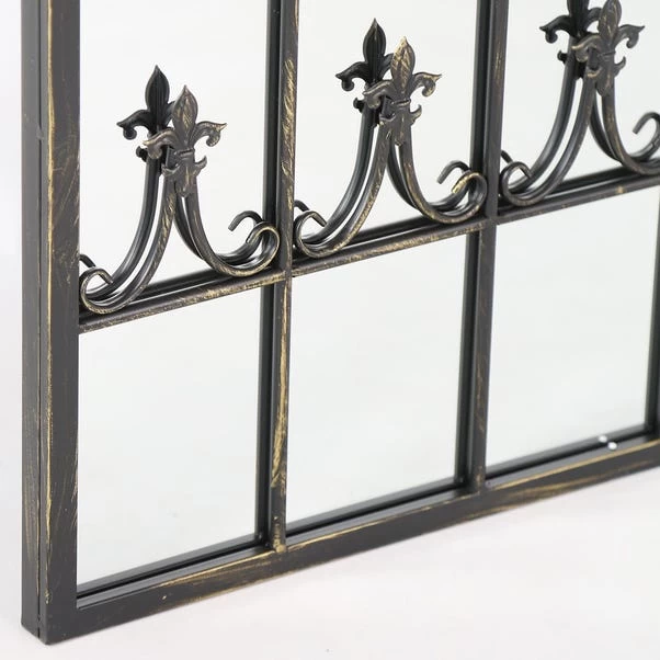 Dunelm Summer View Garden Outdoor Mirror, 160x85cm - Image 3