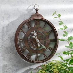 Dunelm Indoor Outdoor Listera Clock 40x50cm