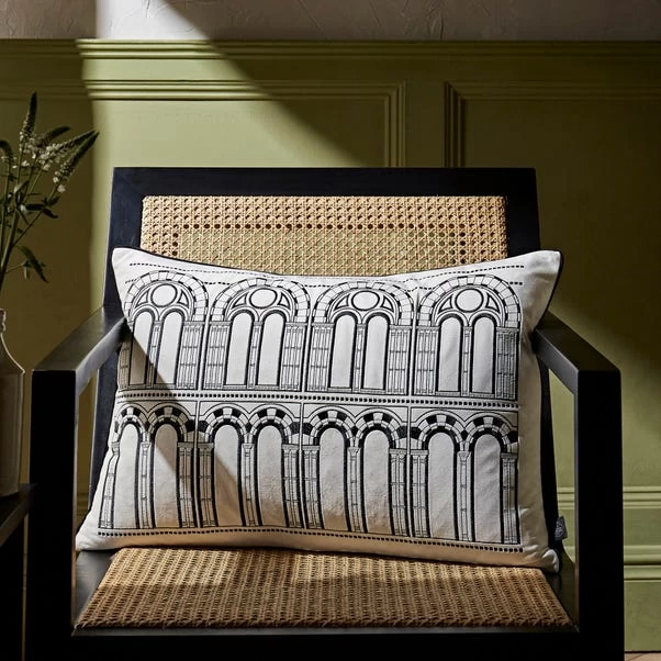 Natural History Museum Waterhouse Embroidered Cushion