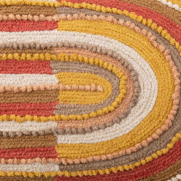 Dunelm Artisan Rainbow Cushion - Image 4