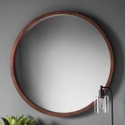 Cedar & Sage Lexington Retreat Round Wall Mirror, 90cm