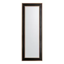 Cedar & Sage Peoria Wall Mirror, Black 46x130cm