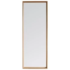 Cedar & Sage Petra Long Free Standing Mirror, Oak 53x143cm