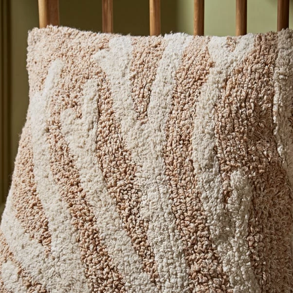 Natural History Museum Shore Seaweed Natural Cushion Cover - Image 2