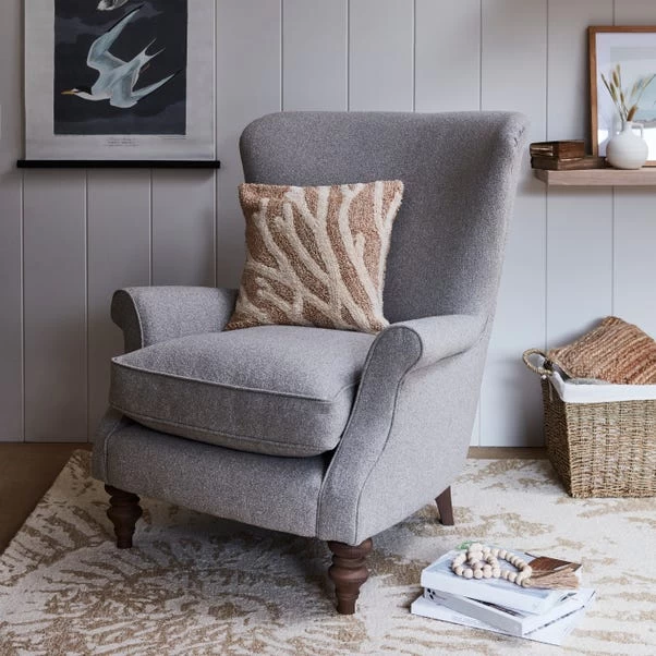 Natural History Museum Shore Seaweed Natural Cushion Cover - Image 5