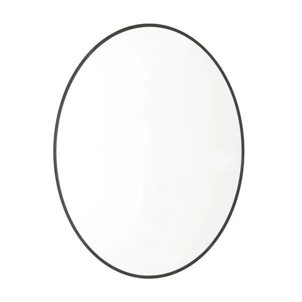 Dunelm Black Oval Mirror 44cm X 60cm - Image 3